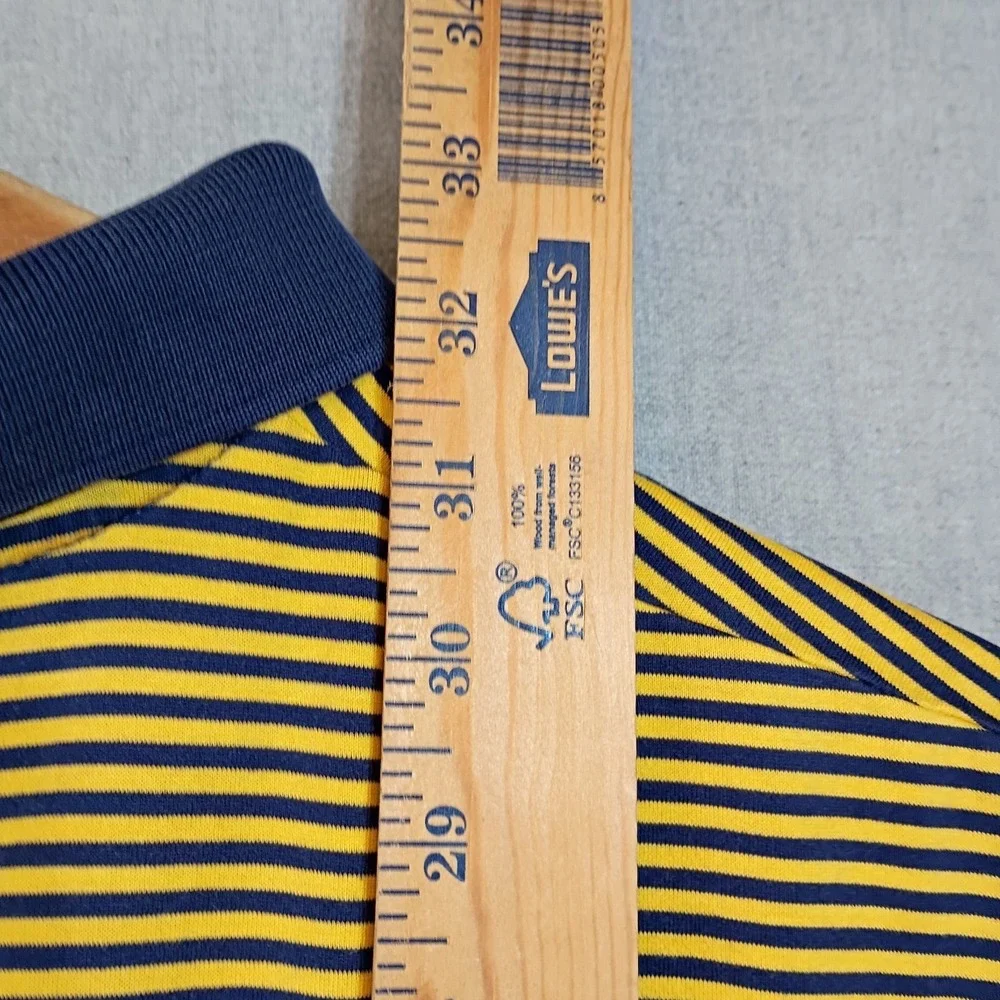 Reynolds Plantation Polo Golf Ralph Lauren Mens XL Pima Cotton Stripe Coastal